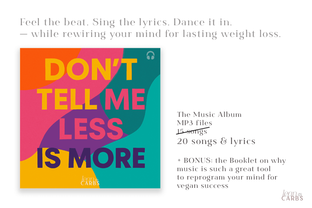 Don't Tell Me Less is More — album